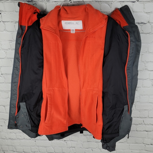 O'NEILL | 3in1 shell & fleece snow ski snowboard jacket - Picture 4 of 11